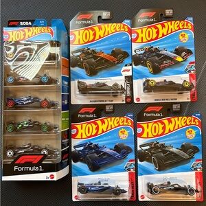 Formula 1 Die-Cast Cars Set hot wheels